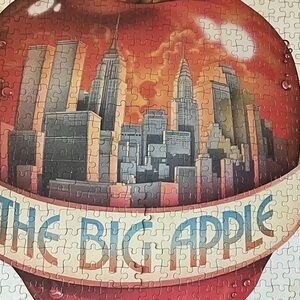 The Big Apple New York City Skyline Puzzle Vintage NYC 1976